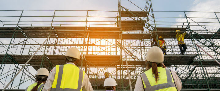 construction scaffolding safety rules