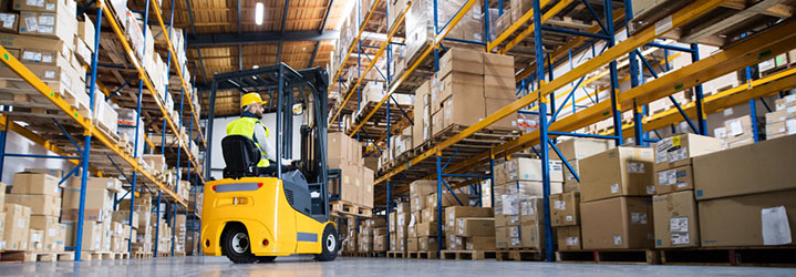 forklift warehouse safety worker