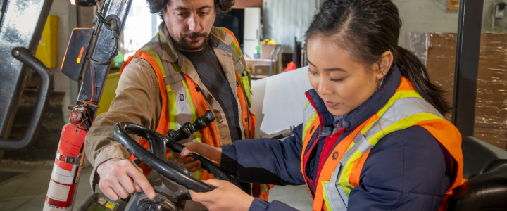 gen z worker in safety training